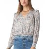Clothing TART Collections | Kaiyo Patterned Top Pebble Butterfly